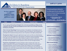 Tablet Screenshot of erosenberg-associates.com